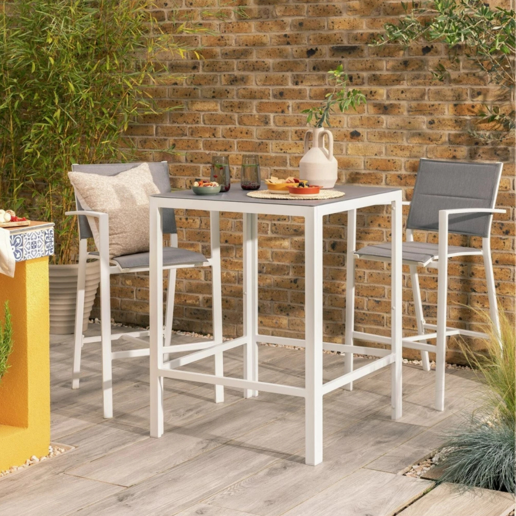 כסא בר איכותי מאלומיניום בד כפול דגם בנגקוק