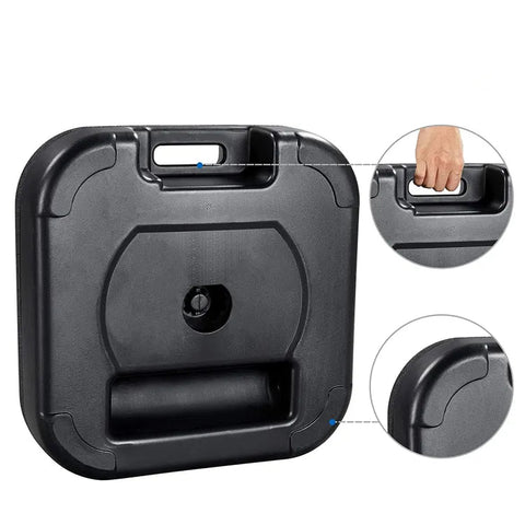 בסיס איכותי לשמשיה 22 ליטר בצבע שחור