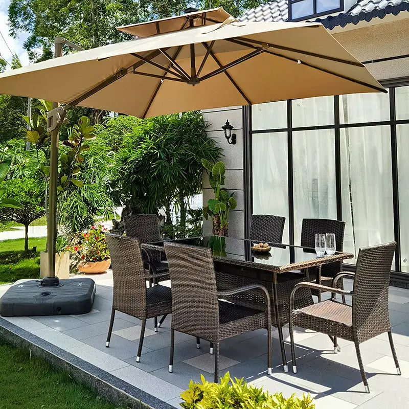 שמשיית צד איכותית ומאסיבית מאלומיניום 3 מטר דגם סידני - כולל בסיס