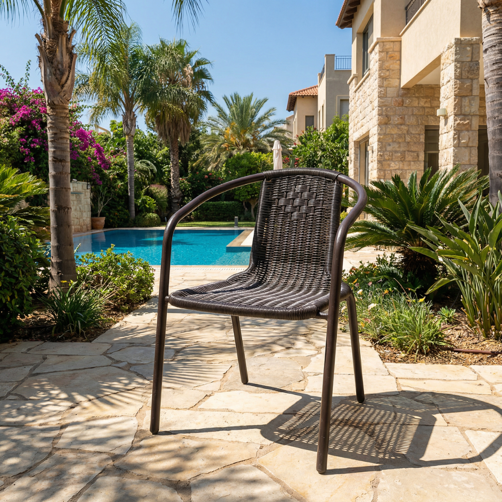 כסא ביסטרו איכותי לגינה ולמרפסת דגם ניס