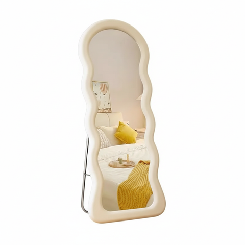 מראת גוף גלים עם מסגרת קטיפה ייחודית  170*70