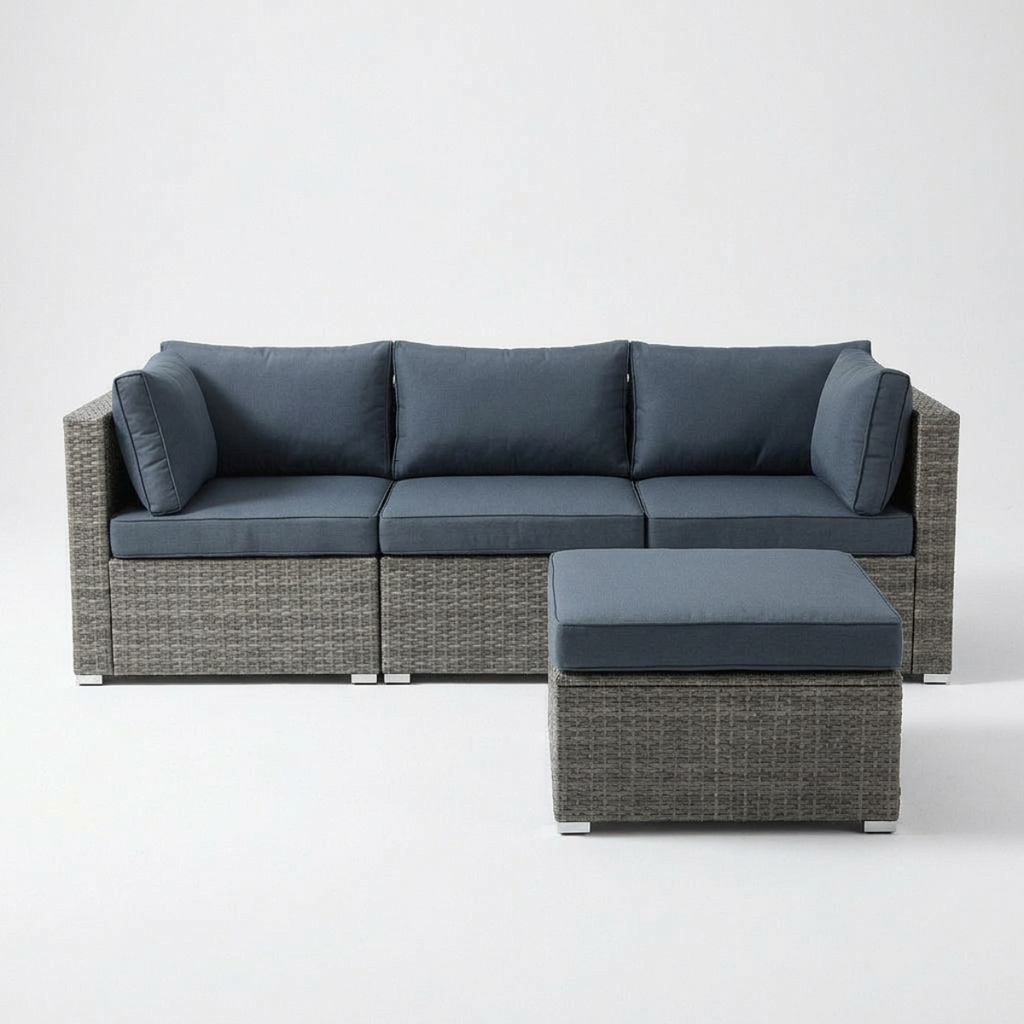 מערכת ישיבה מודולרית לגינה\למרפסת דגם סלבדור