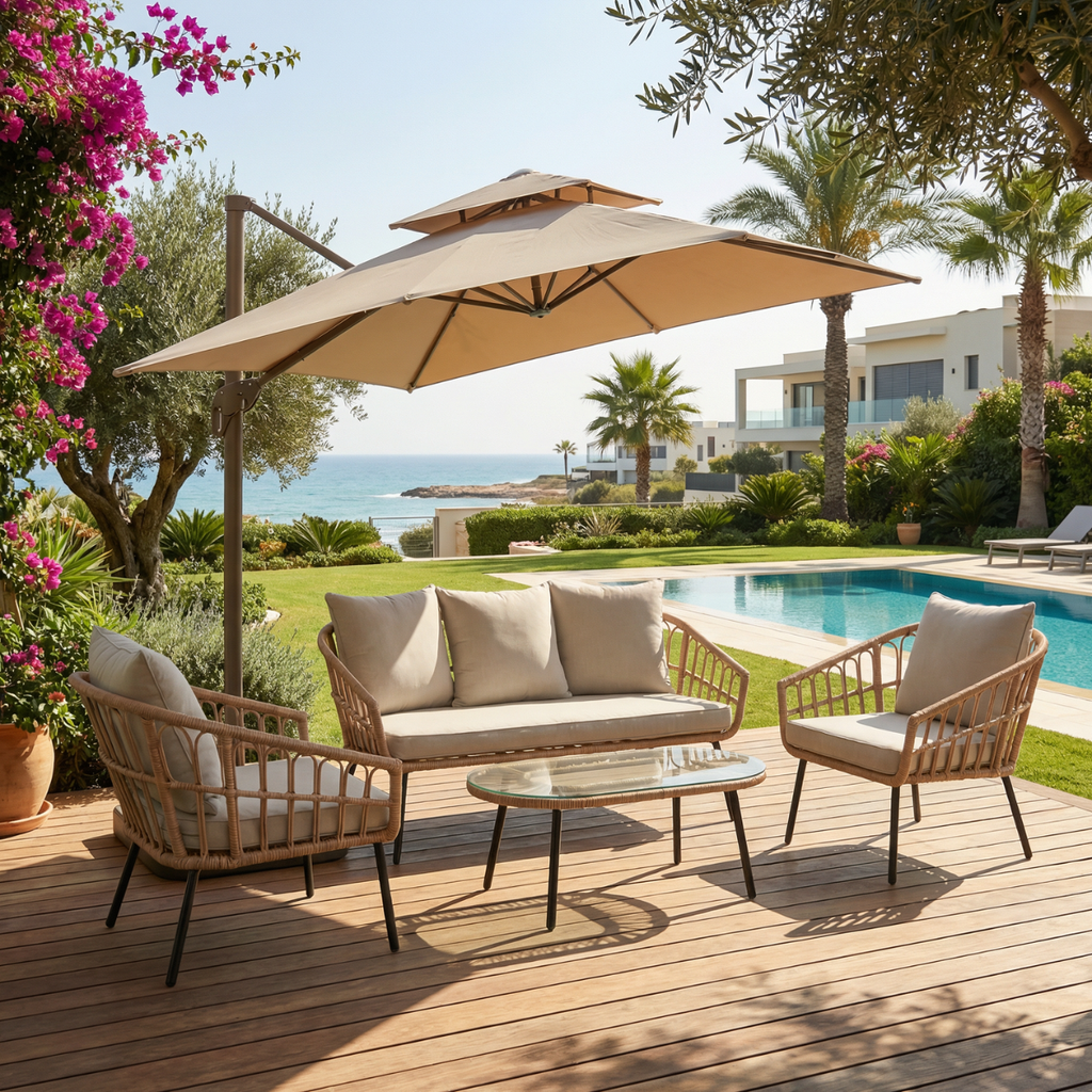 באנדל פינת ישיבה מראטן דגם 