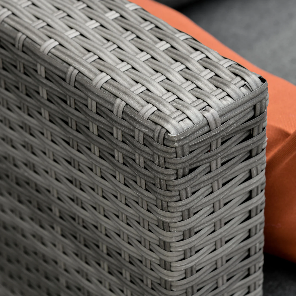 מערכת ישיבה פינתית עם שזלונג כולל שולחן דגם יוסטון