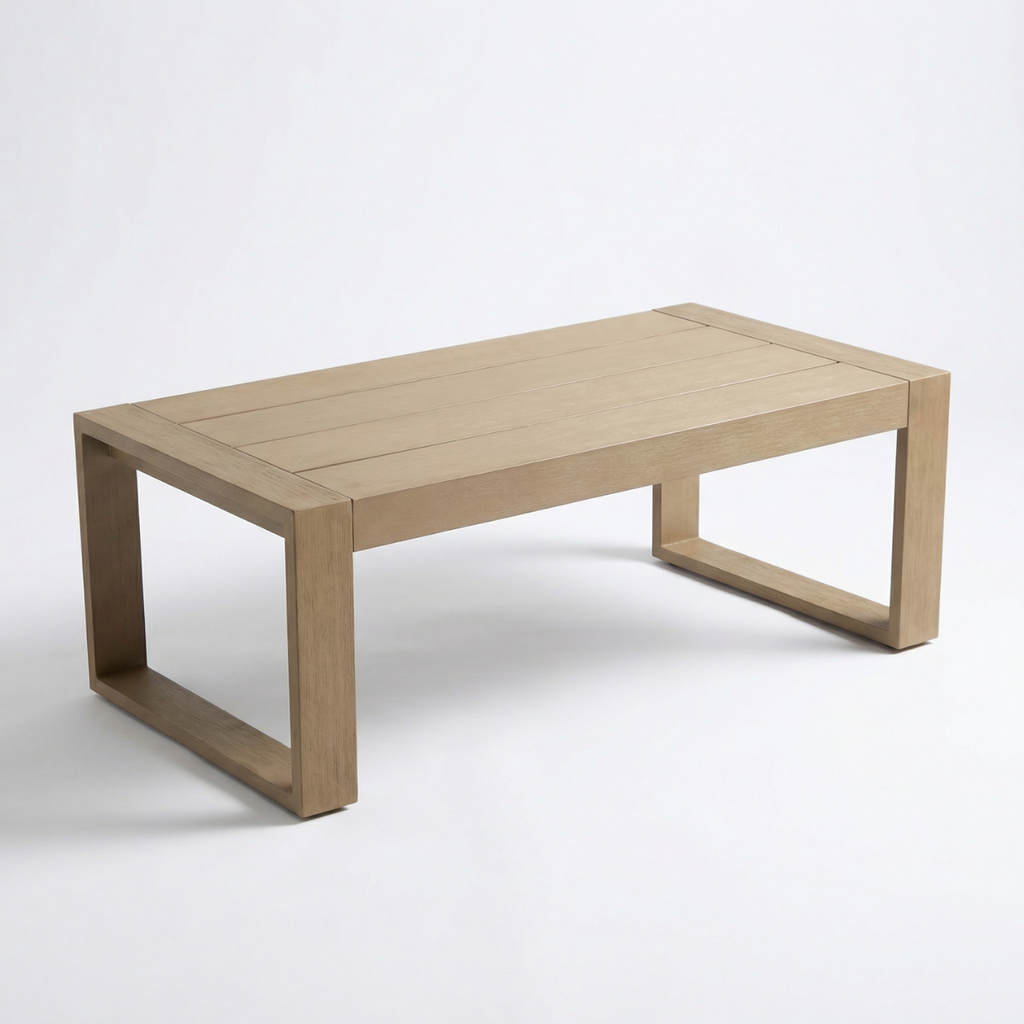 שולחן קפה מעוצב לגינה ולמרפסת דגם נאפולי