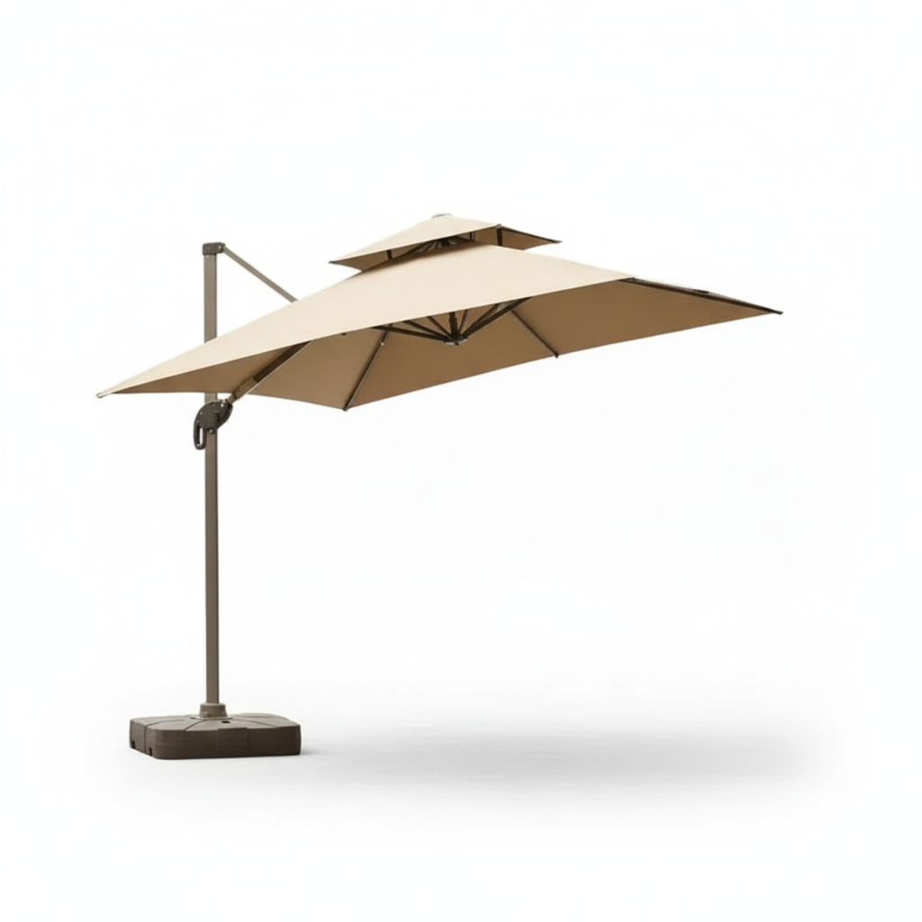 שמשיית צד איכותית ומאסיבית מאלומיניום 3 מטר דגם סידני - כולל בסיס