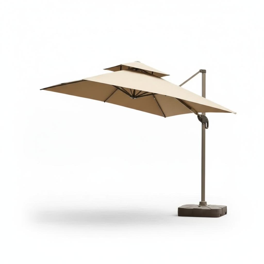 שמשיית צד איכותית ומאסיבית מאלומיניום 3 מטר דגם סידני - כולל בסיס