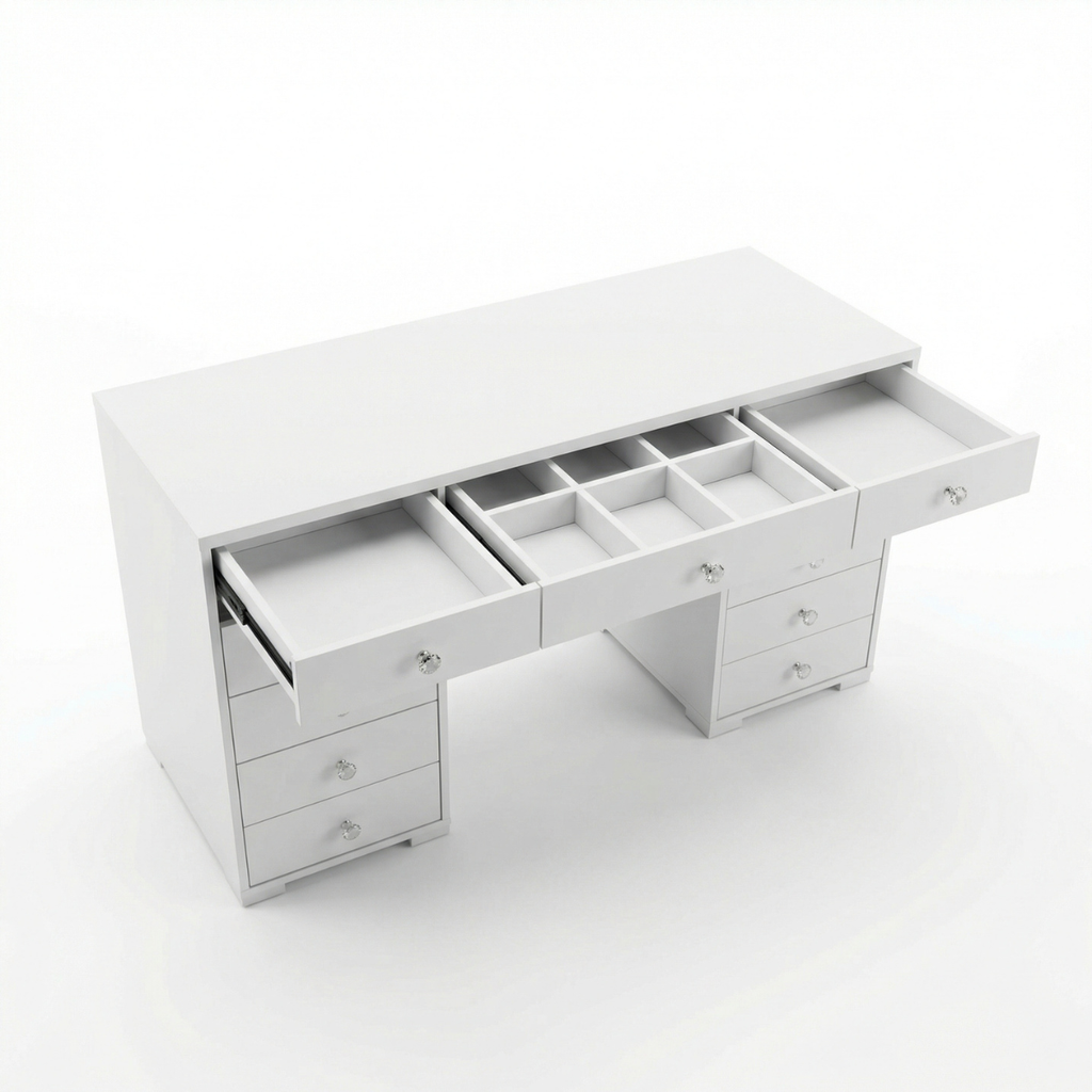 שידת איפור מקצועית רוחב 150 ס