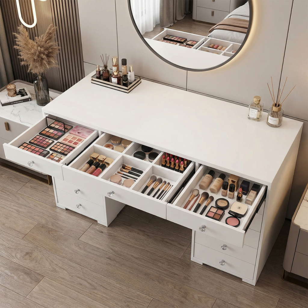 שידת איפור מקצועית רוחב 150 ס