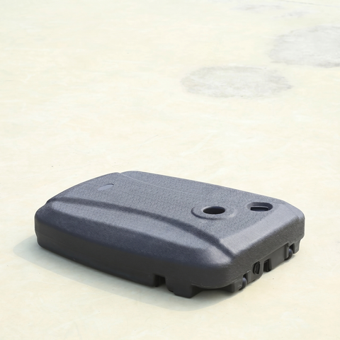 בסיס גדול ואיכותי לשמשיה 60 ליטר בצבע שחור